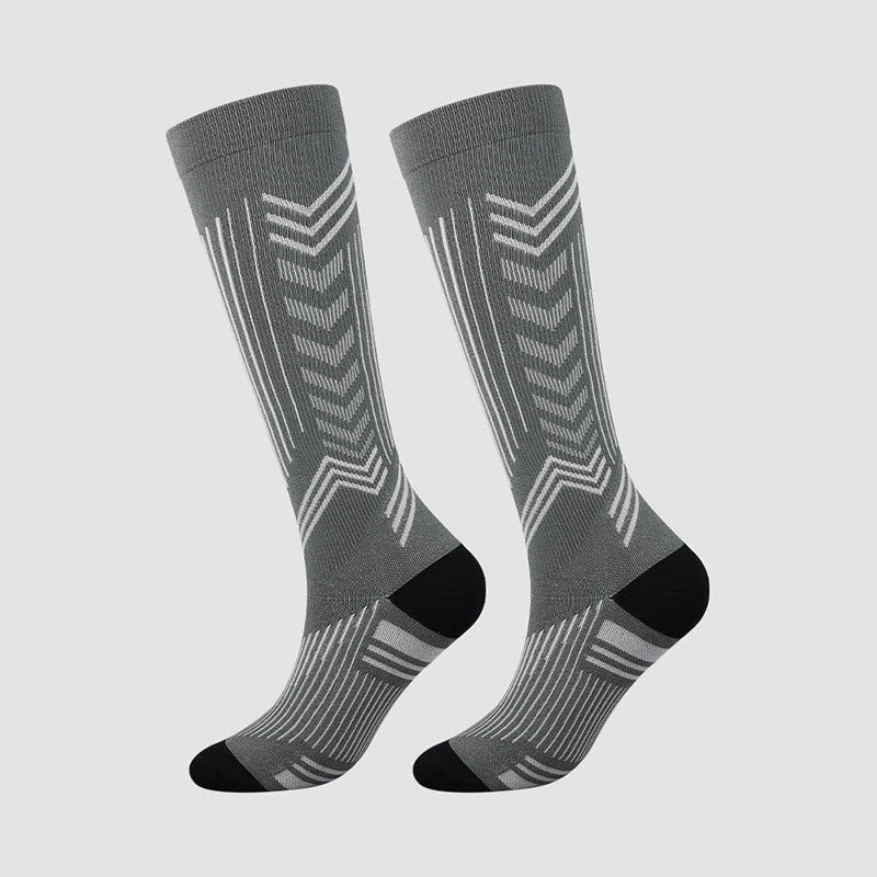 Chaussettes de compression Arrowhead (5 paires) - Gris foncé - EU38-41 (US8-11) - image 3