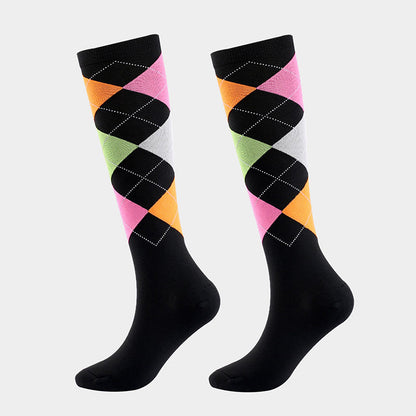 Chaussettes de compression à ruban carré (3 paires)