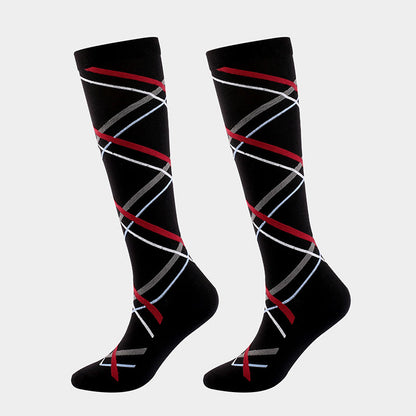 Chaussettes de compression à ruban carré (3 paires) - image 2