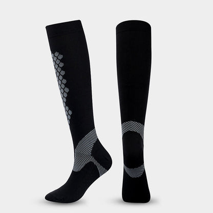 Chaussettes de compression sport à motif losange (3 paires)