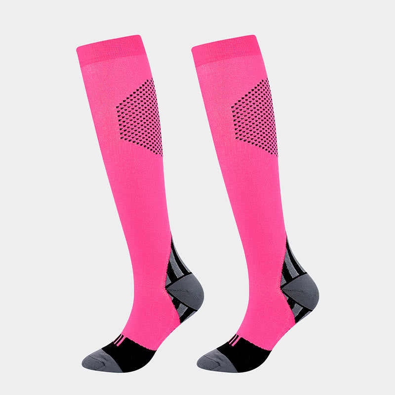 Chaussettes de compression assorties en nid d'abeille (4 paires) - Rose - EU38-41 (US8-11) - image 5