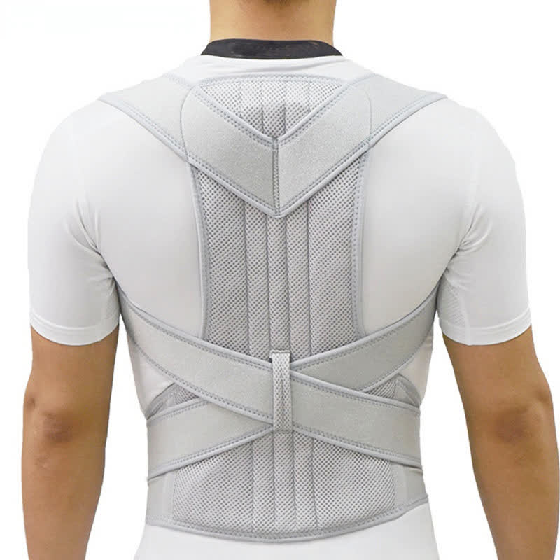 Ceinture de correction de posture pour le dos et les épaules (lot de 2) - Gris - 3XL - image 8