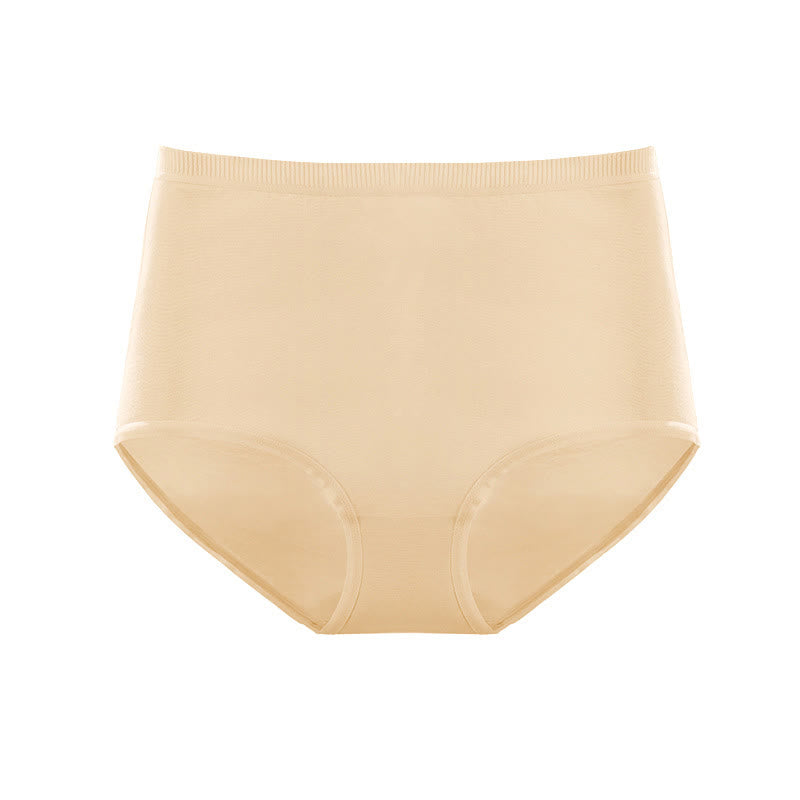 Culotte taille haute en coton respirant sans coutures (lot de 3)