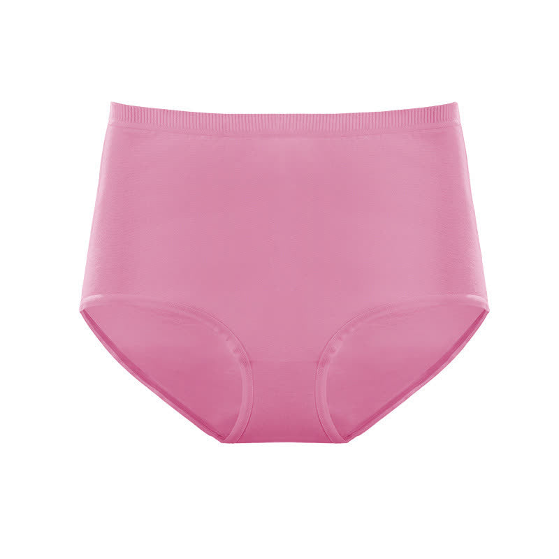 Culotte taille haute en coton respirant sans coutures (lot de 3)