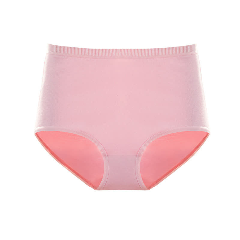 Culotte taille haute en coton respirant sans coutures (lot de 3)