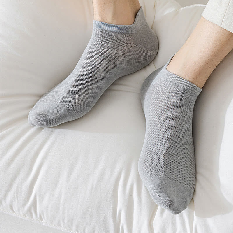 Chaussettes légères et respirantes à la cheville (5 paires) - image 4