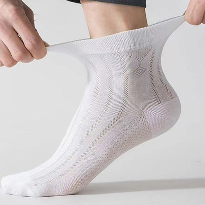 Chaussettes transparentes en soie glacée (4 paires) - image 2