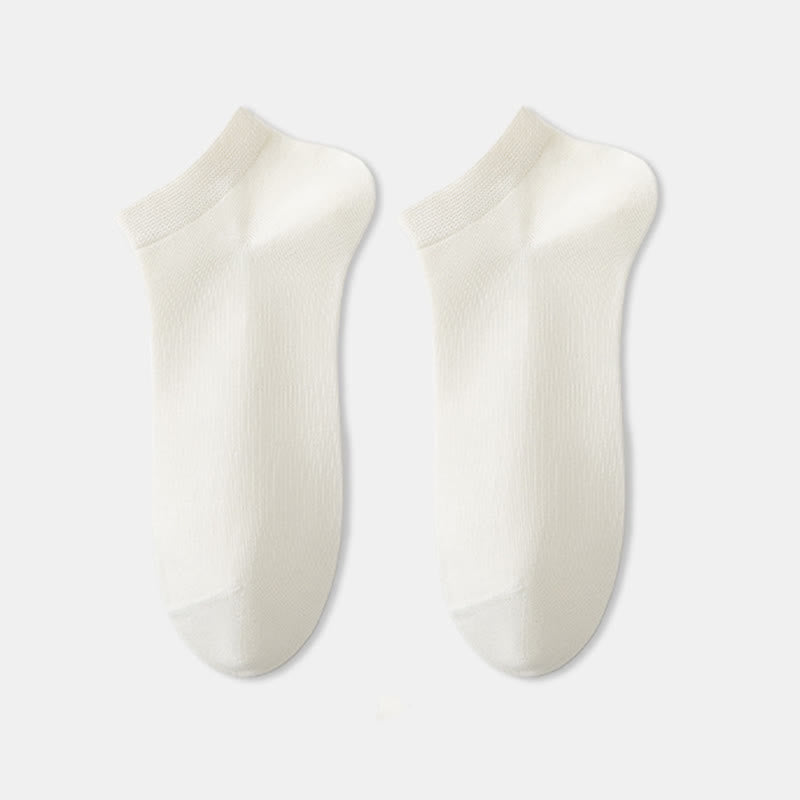 Chaussettes de cheville sans couture (8 paires) - Blanc - EU39-45 (US6-11) - image 13