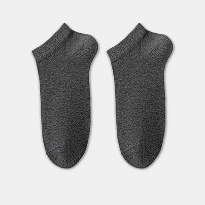 Chaussettes de cheville sans couture (8 paires) - Gris foncé - EU39-45 (US6-11) - image 18