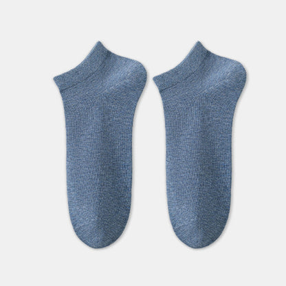 Chaussettes de cheville sans couture (8 paires) - Bleu - EU39-45 (US6-11) - image 19