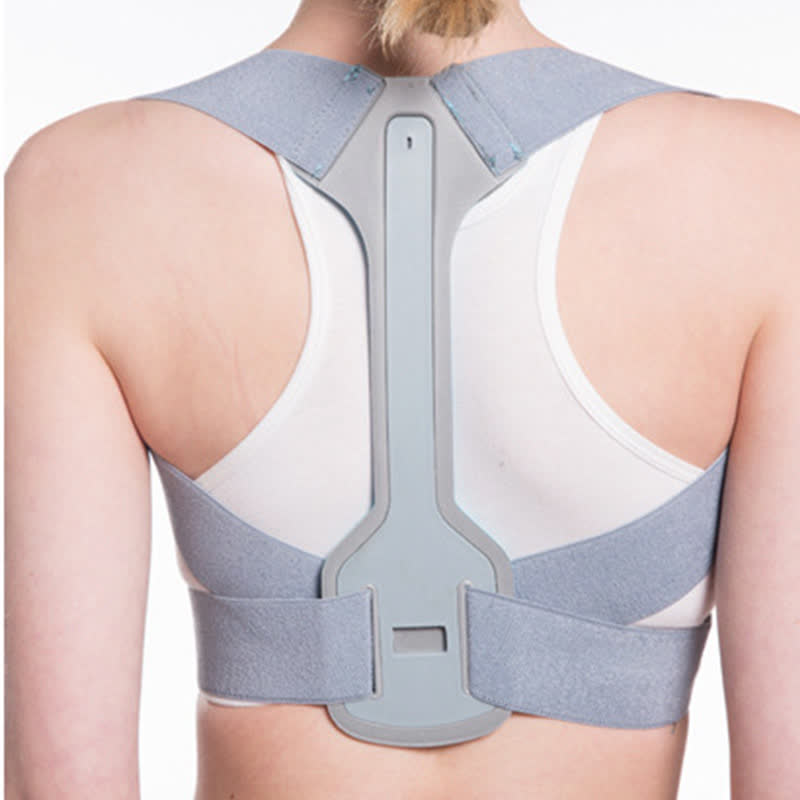 Ceinture correctrice de posture bossue invisible grise - image 8