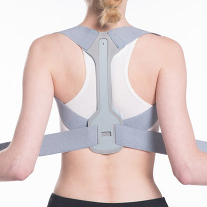 Ceinture correctrice de posture bossue invisible grise - image 7