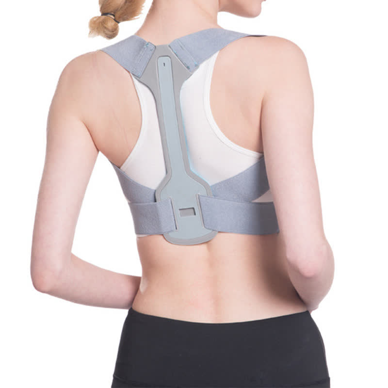 Ceinture correctrice de posture bossue invisible grise - image 6