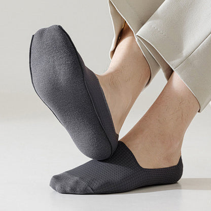 Chaussettes invisibles gaufrées classiques (6 paires) - image 7