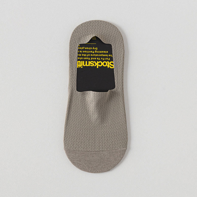 Chaussettes classiques gaufrées invisibles grande taille (6 paires)