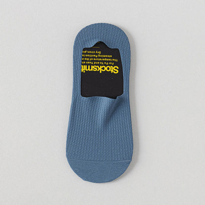Chaussettes classiques gaufrées invisibles grande taille (6 paires)