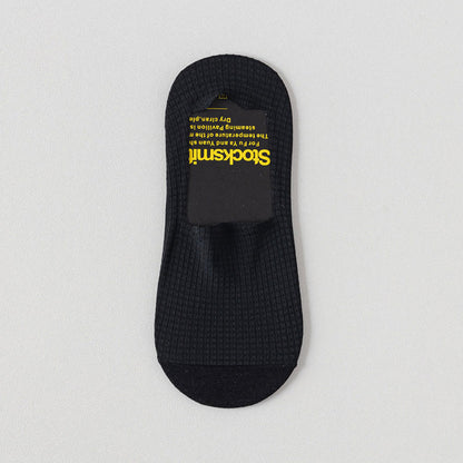 Chaussettes invisibles gaufrées classiques (6 paires) - Noir - EU39-44 (US6-10) - image 11