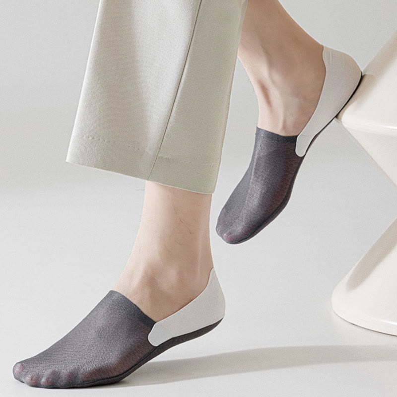 Chaussettes invisibles douces et lisses (7 paires) - image 2