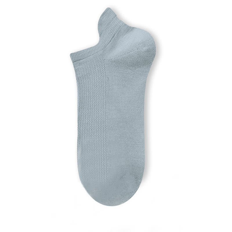 Chaussettes légères et respirantes grande taille (5 paires) - Bleu clair - EU40-45 (US7-11) - image 13