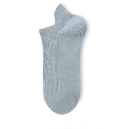 Chaussettes légères et respirantes grande taille (5 paires) - Bleu clair - EU40-45 (US7-11) - image 13