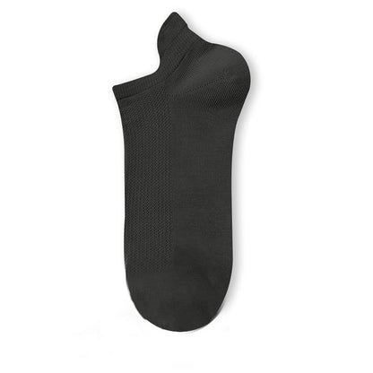 Chaussettes légères et respirantes à la cheville (5 paires) - Gris foncé - EU40-45 (US7-11) - image 12