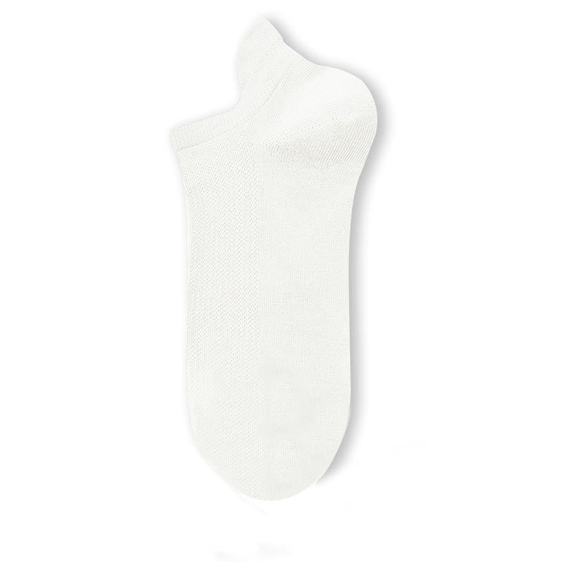 Chaussettes légères et respirantes à la cheville (5 paires) - Blanc - EU40-45 (US7-11) - image 11