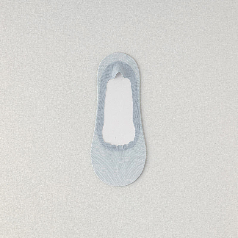 Chaussettes invisibles en jacquard à lettres (9 paires)