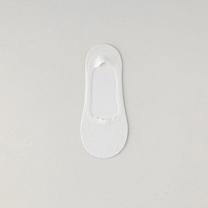 Chaussettes invisibles en jacquard à lettres (9 paires)