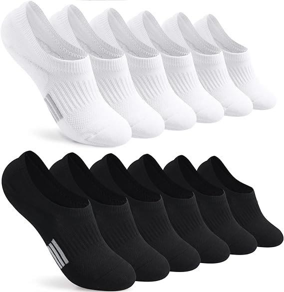 Nouveau pack combiné de chaussettes invisibles (6 paires)
