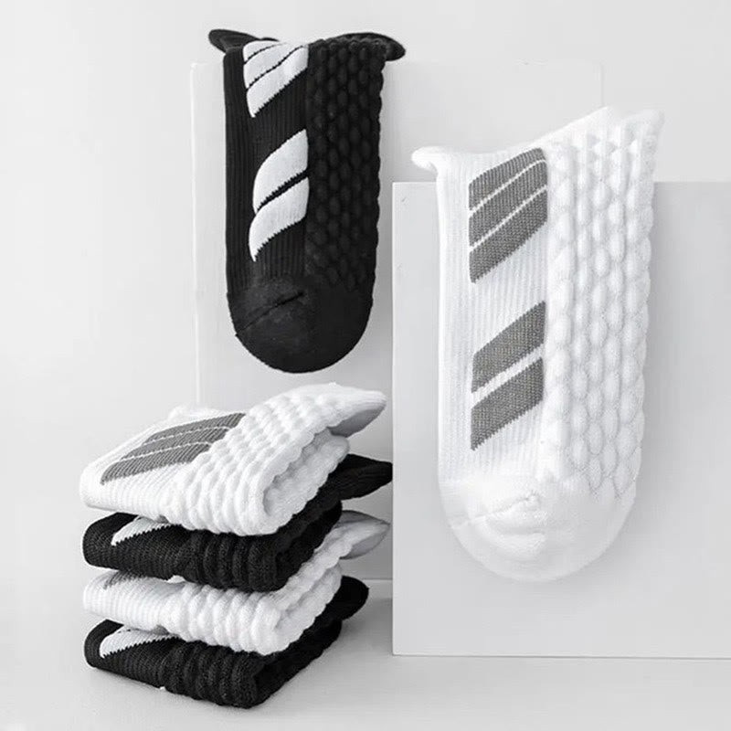 Chaussettes de compression sport durables grande taille (5 paires) - image 4