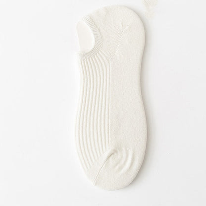 Chaussettes basses unies de couleur (9 paires) - Blanc - EU39-44 (US6-10) - image 19