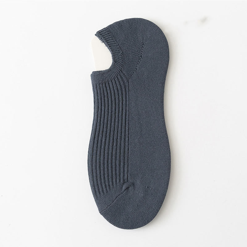 Chaussettes basses unies de couleur (9 paires) - Bleu marine - EU39-44 (US6-10) - image 16