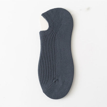 Chaussettes basses unies de couleur (9 paires) - Bleu marine - EU39-44 (US6-10) - image 16