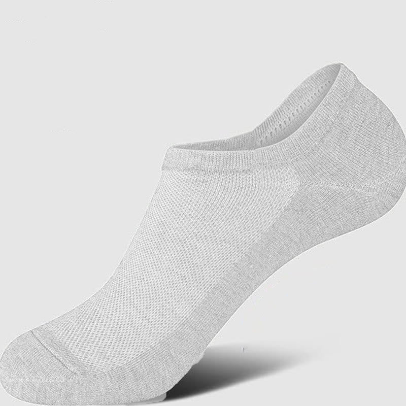 Chaussettes de cheville à soutien de la voûte plantaire (8 paires) - Blanc - EU39-45 (US6-11) - image 4