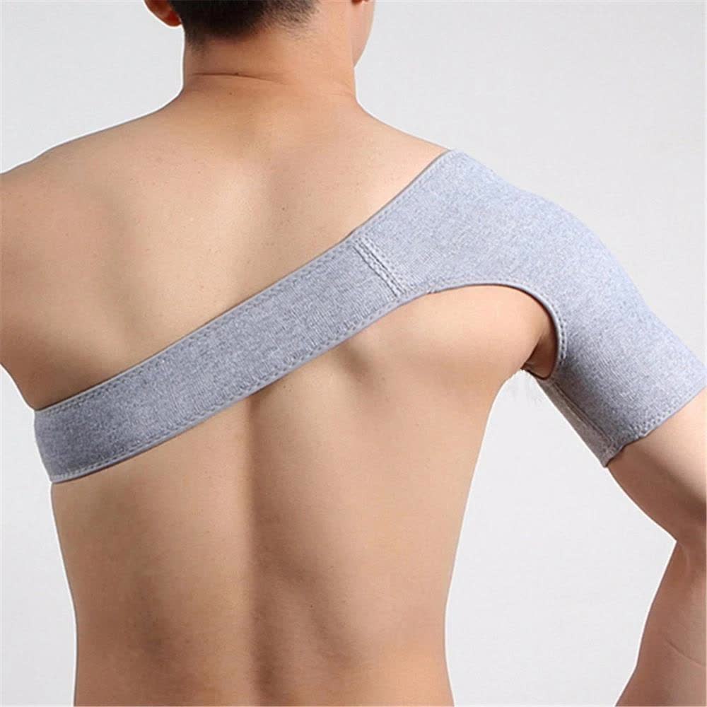 Épaulière extensible et respirante en charbon de bambou - image 3