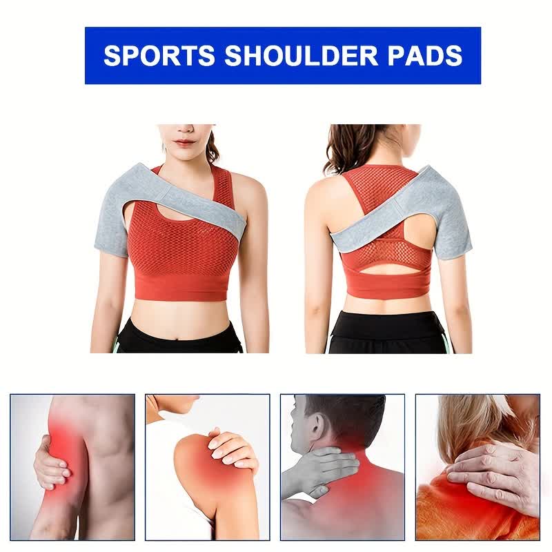 Épaulière extensible et respirante en charbon de bambou - image 6