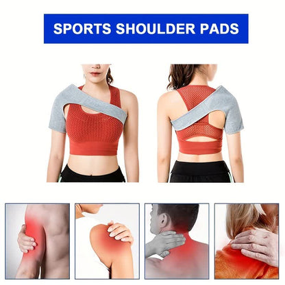 Épaulière extensible et respirante en charbon de bambou - image 6