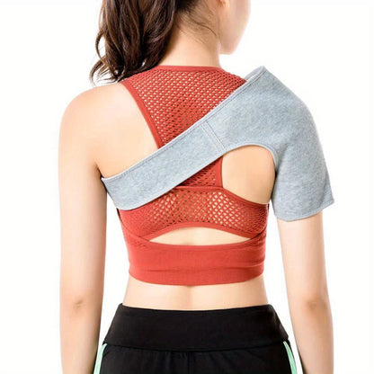 Épaulière extensible et respirante en charbon de bambou - image 5