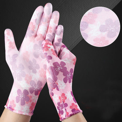 Gants de jardinage antidérapants et résistants à l'abrasion (12 paires) - image 1