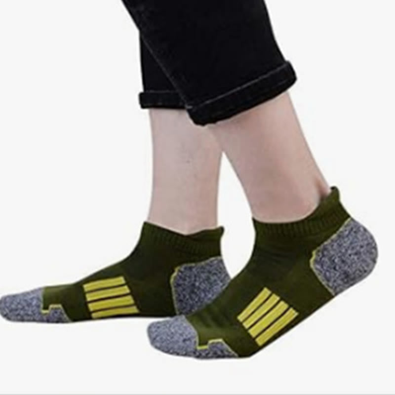 Chaussettes de compression à talon et cheville grande taille (6 paires) - image 1