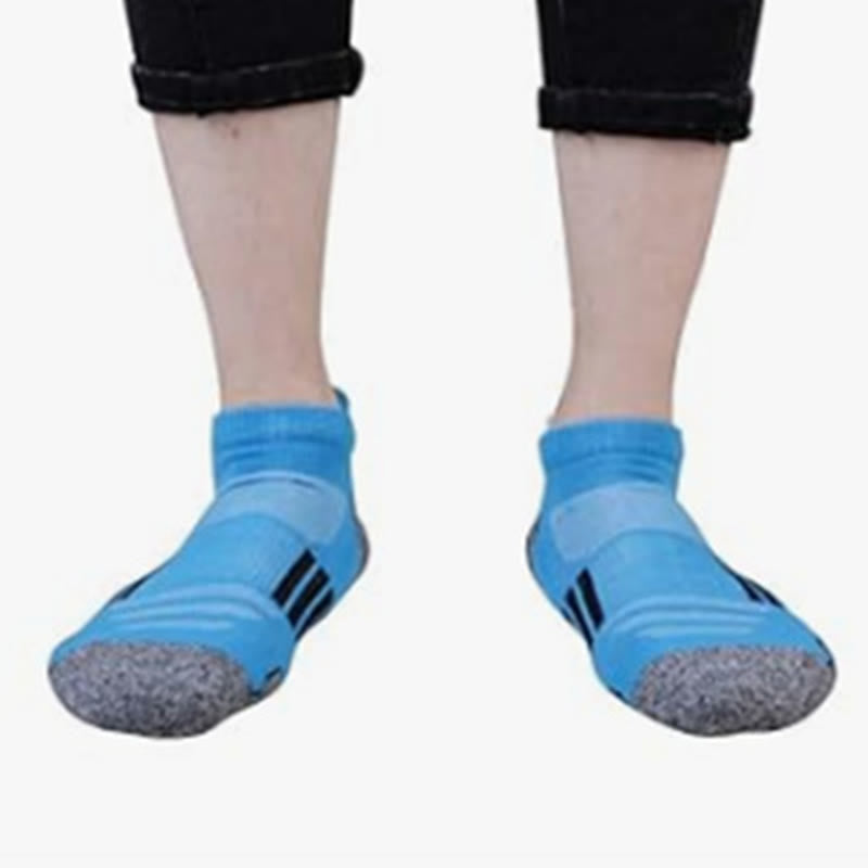 Chaussettes de compression à talon et cheville grande taille (6 paires) - image 4