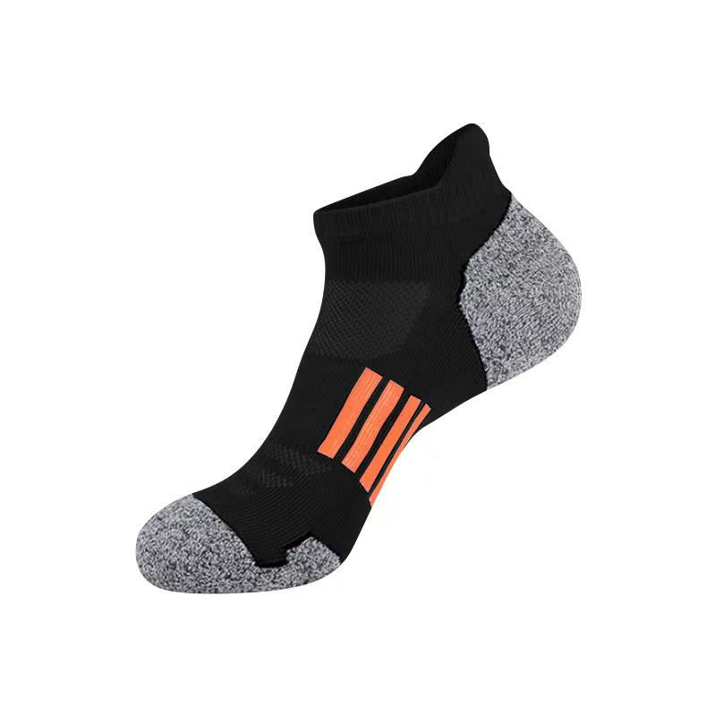 Chaussettes de compression à talon et cheville grande taille (6 paires) - Noir - EU39-45 (US6-11) - image 7