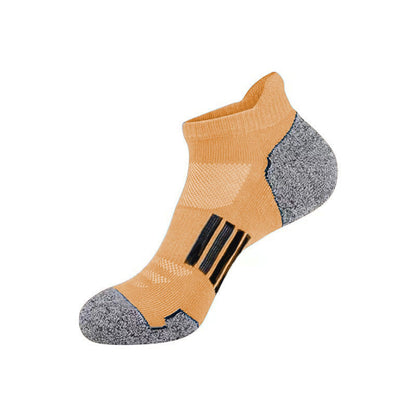 Chaussettes de compression à talon et cheville grande taille (6 paires) - Jaune - EU39-45 (US6-11) - image 11