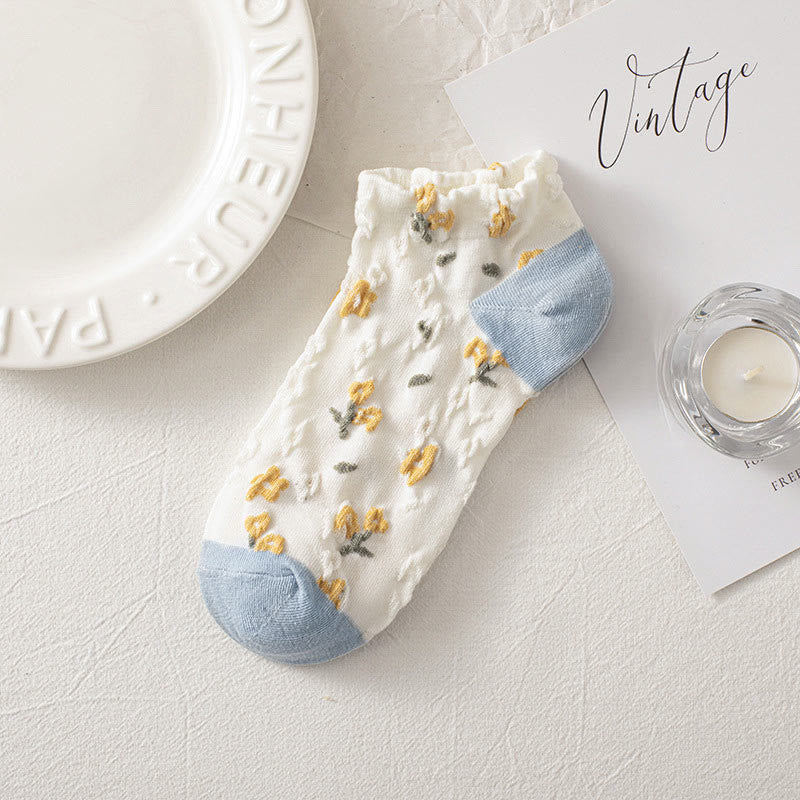 Chaussettes à fleurs de forêt (8 paires) - image 3