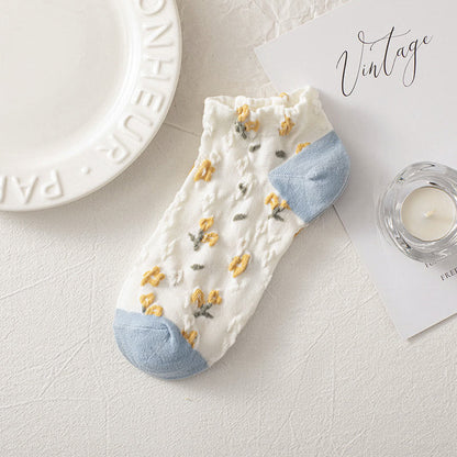 Chaussettes à fleurs de forêt (8 paires) - image 3