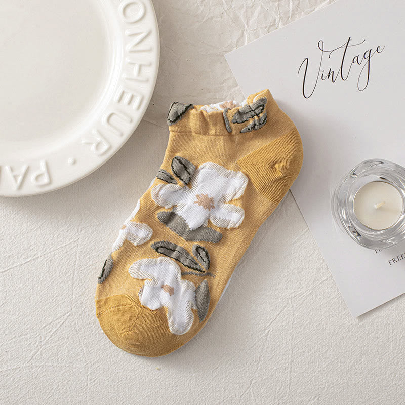 Chaussettes à fleurs de forêt (8 paires) - image 4