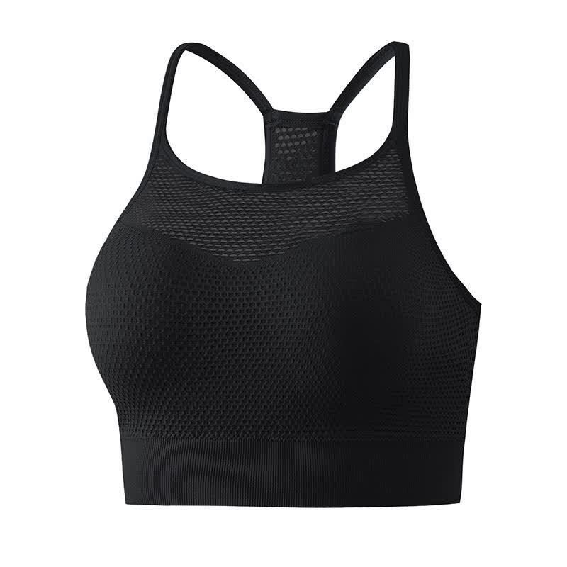 Soutien-gorge sans armatures confortable et respirant en maille ajourée (lot de 2)