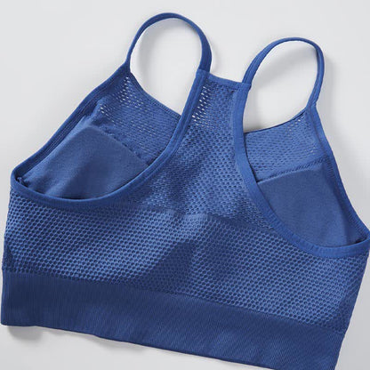 Soutien-gorge sans armatures confortable et respirant en maille ajourée (lot de 2)