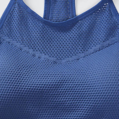 Soutien-gorge sans armatures confortable et respirant en maille ajourée (lot de 2)