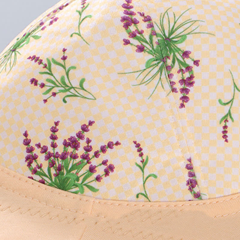 Soutien-gorge sans armatures à fermeture frontale et motif floral grande taille